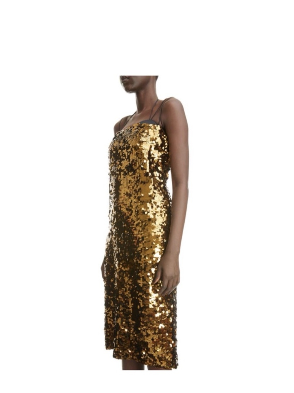 Erdem Sirine Sequin Midi Dress - Elegant Evening Dress